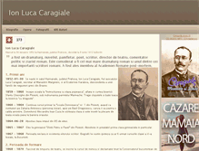 Tablet Screenshot of ilcaragiale.eu